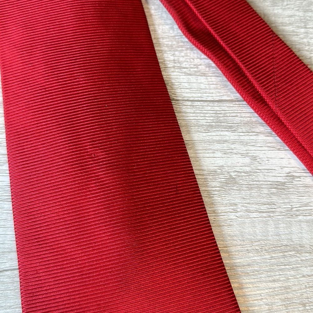 5/30 Eagle shirt maker read 100% silk tie - Picture 5 of 6